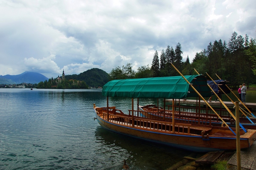 El lago Bled es el mejor lugar para los amantes de la paz y la tranquilidad.