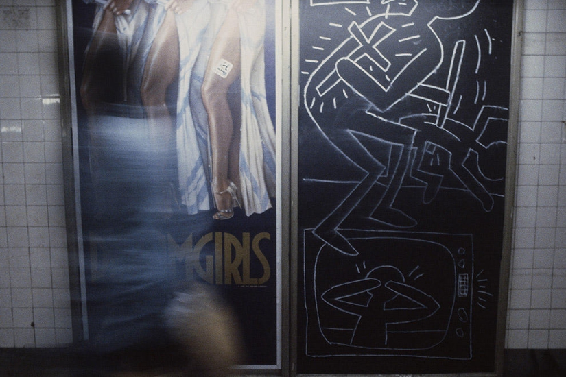 El metro y los viajeros de Nueva York en 1981 El metro y los viajeros de Nueva York en 1981