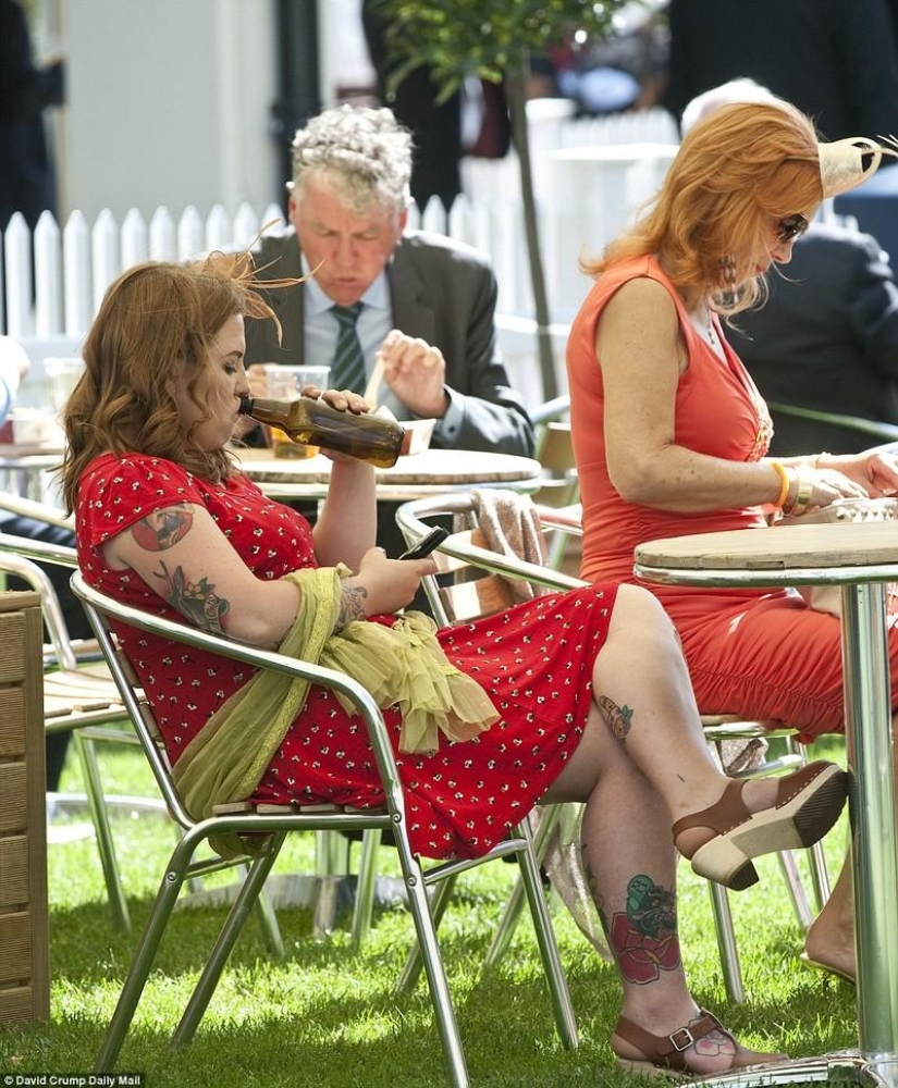 El otro lado de las carreras de Ascot