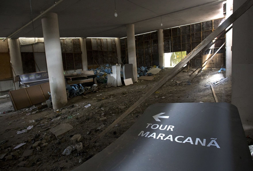 El Parque Olímpico de Río se ha convertido en basura El Parque Olímpico de Río se ha convertido en basura