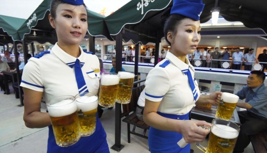 El primer festival de la cerveza se celebró en Corea del Norte, y fue incluso divertido