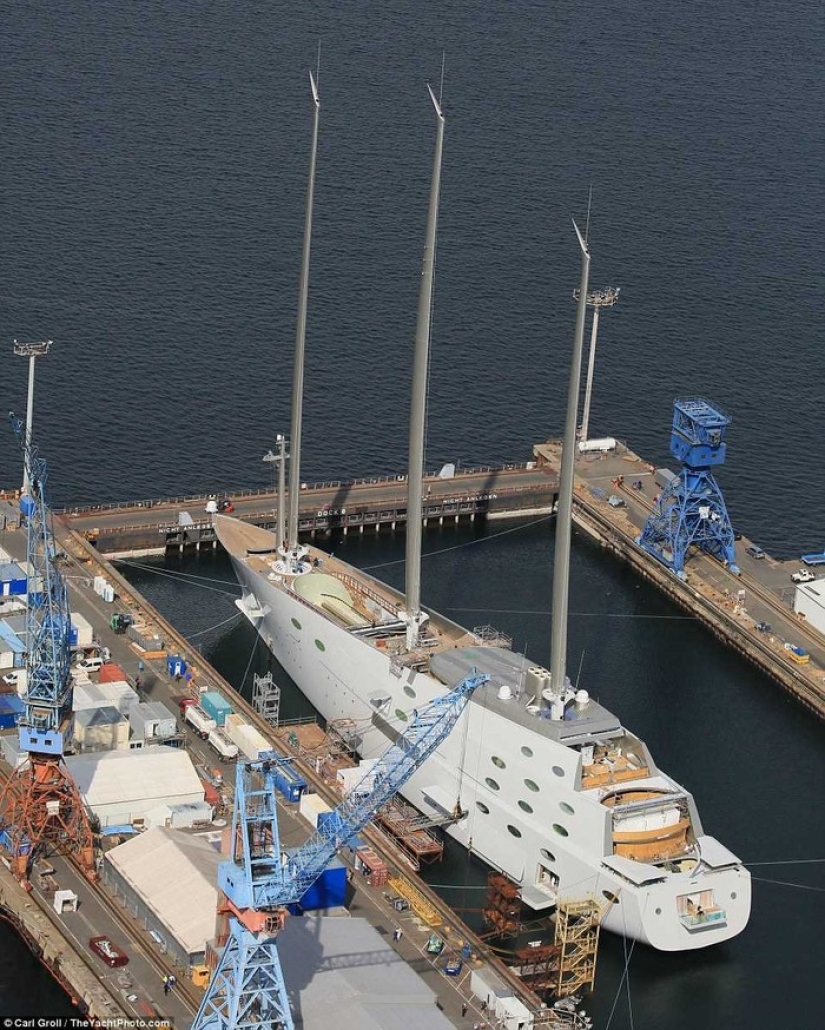 El yate de vela más grande del mundo del multimillonario Melnichenko por $ 400 millones El yate de vela más grande del mundo del multimillonario Melnichenko por $ 400 millones