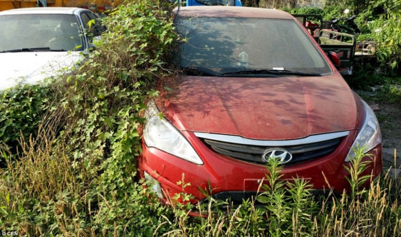 En el cementerio chino de coches de lujo