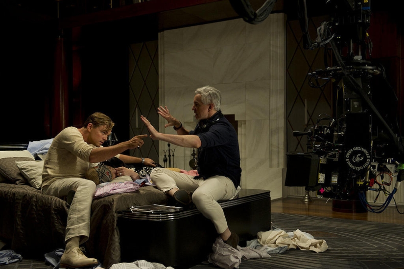 En el set de películas famosas En el set de películas famosas