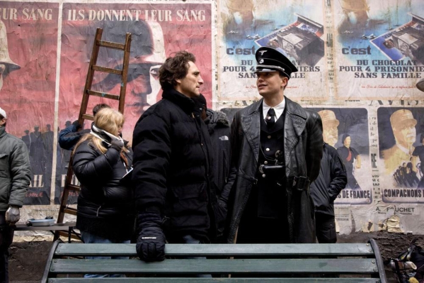 En el set de películas famosas En el set de películas famosas