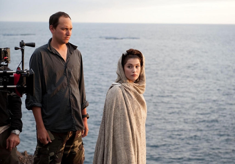 En el set de películas famosas En el set de películas famosas