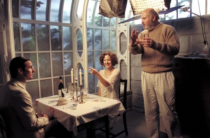 En el set de películas famosas En el set de películas famosas