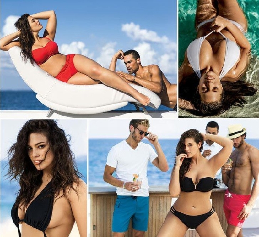 En las páginas de Sports Illustrated el modelo aparecerá con formularios no estándar.