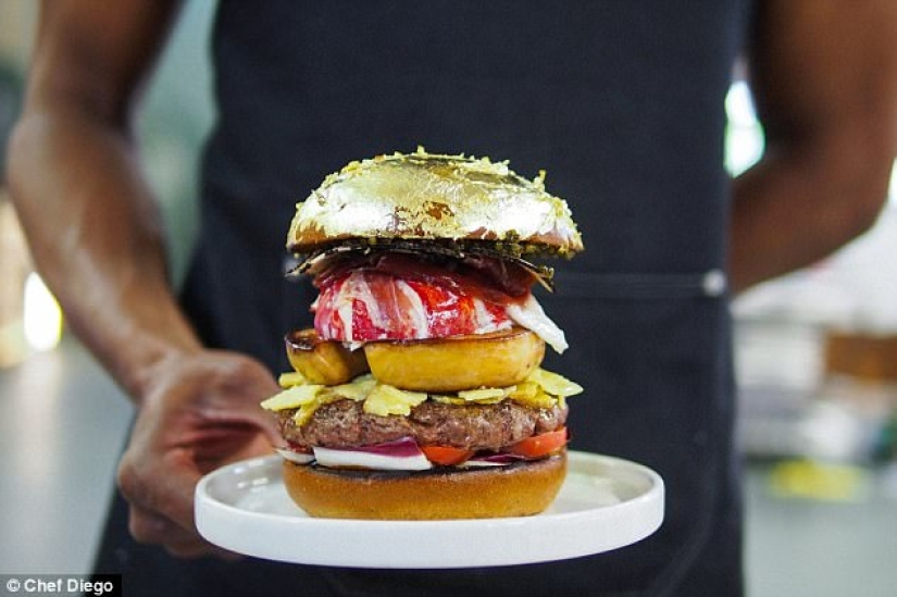 En los Países Bajos, se creó la hamburguesa más cara del mundo a un precio de 131 mil rublos