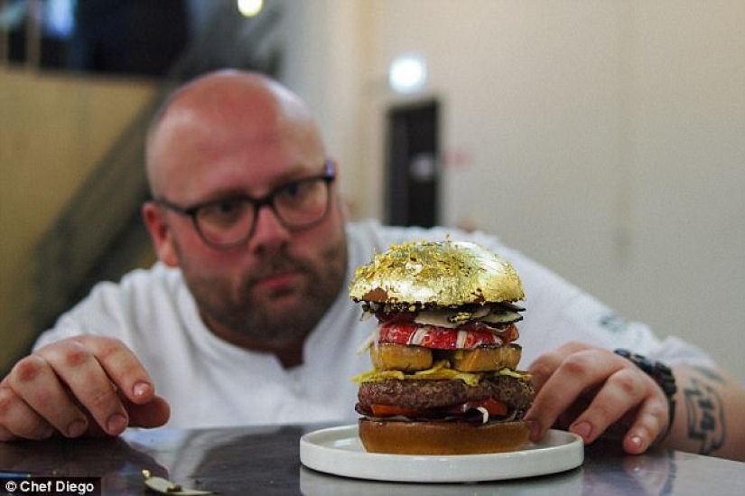 En los Países Bajos, se creó la hamburguesa más cara del mundo a un precio de 131 mil rublos
