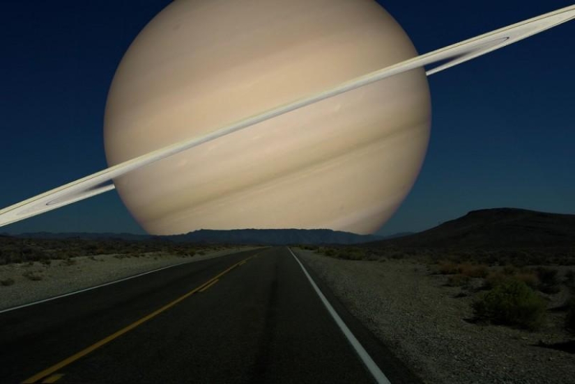 en lugar de la luna