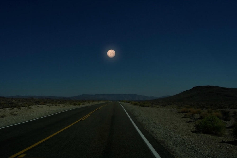 en lugar de la luna