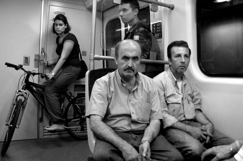 en transporte publico