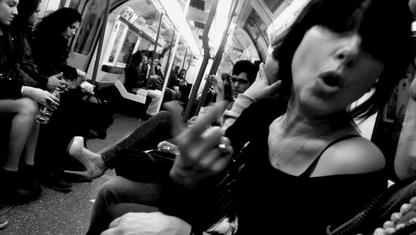 en transporte publico