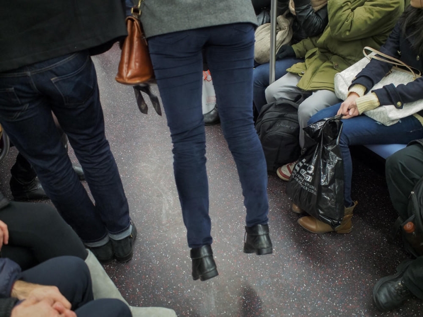 en transporte publico