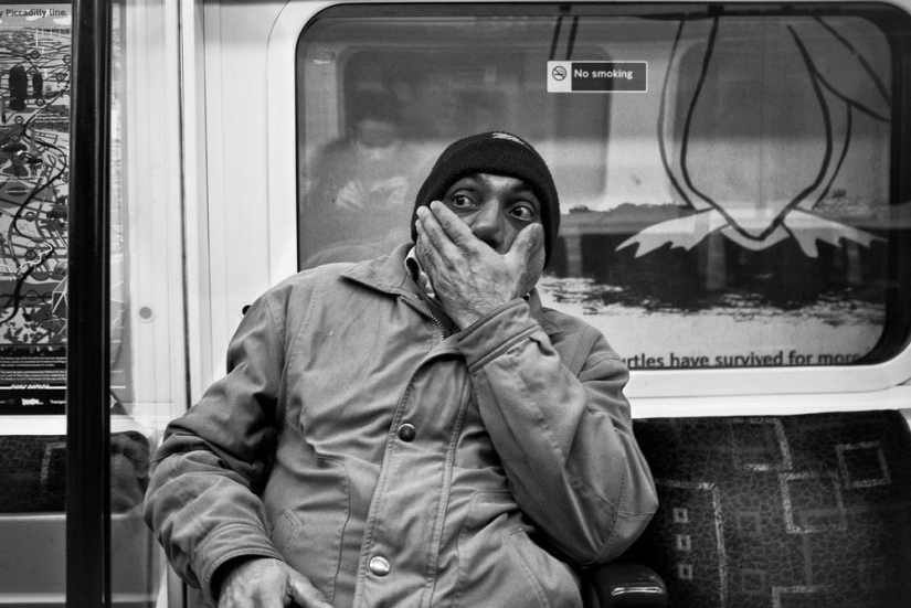 en transporte publico