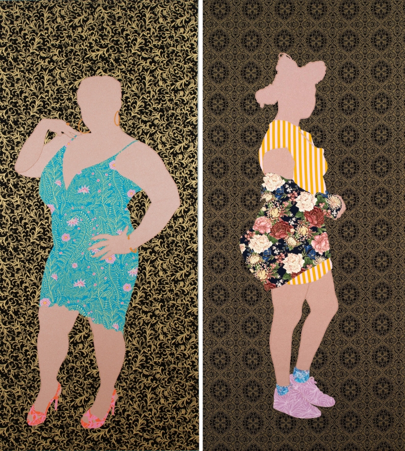 Encarnando vitalidad y alegría, los retratos estampados de Gio Swaby celebran la negritud y la feminidad Encarnando vitalidad y alegría, los retratos estampados de Gio Swaby celebran la negritud y la feminidad
