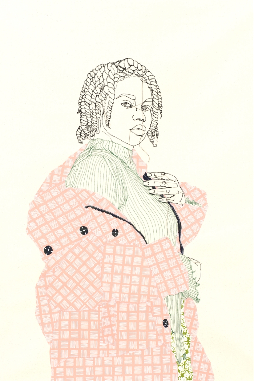 Encarnando vitalidad y alegría, los retratos estampados de Gio Swaby celebran la negritud y la feminidad Encarnando vitalidad y alegría, los retratos estampados de Gio Swaby celebran la negritud y la feminidad