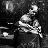 Endless poverty on the streets of London in 1873-1877