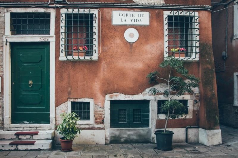 Entertaining geography - doors in different parts of Europe