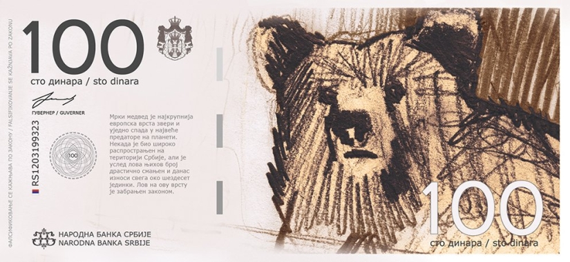 Érase una vez un artista solo: en Serbia ofrecen emitir billetes con garabatos para niños