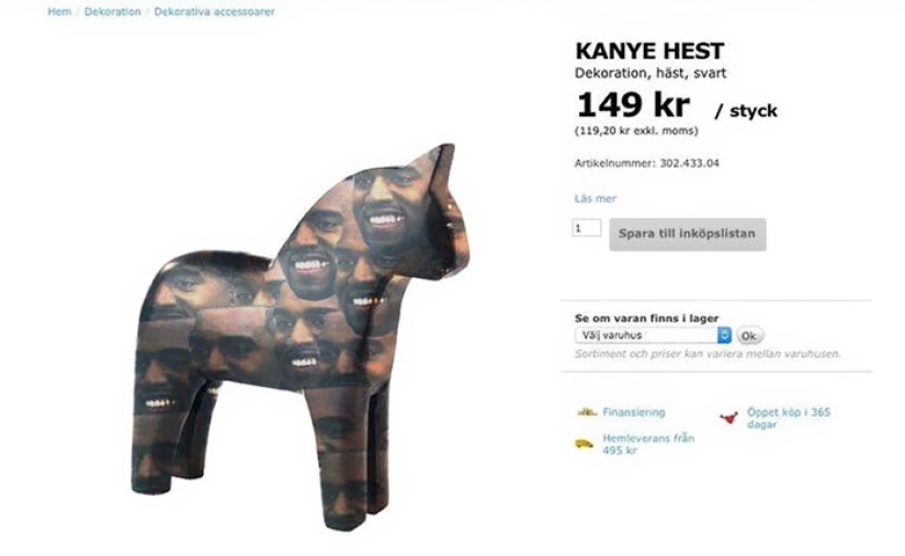 ¡Es una Kardashian! IKEA y sus fans trolean a Kanye West