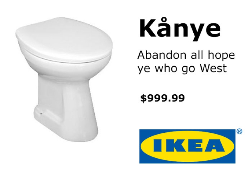 ¡Es una Kardashian! IKEA y sus fans trolean a Kanye West