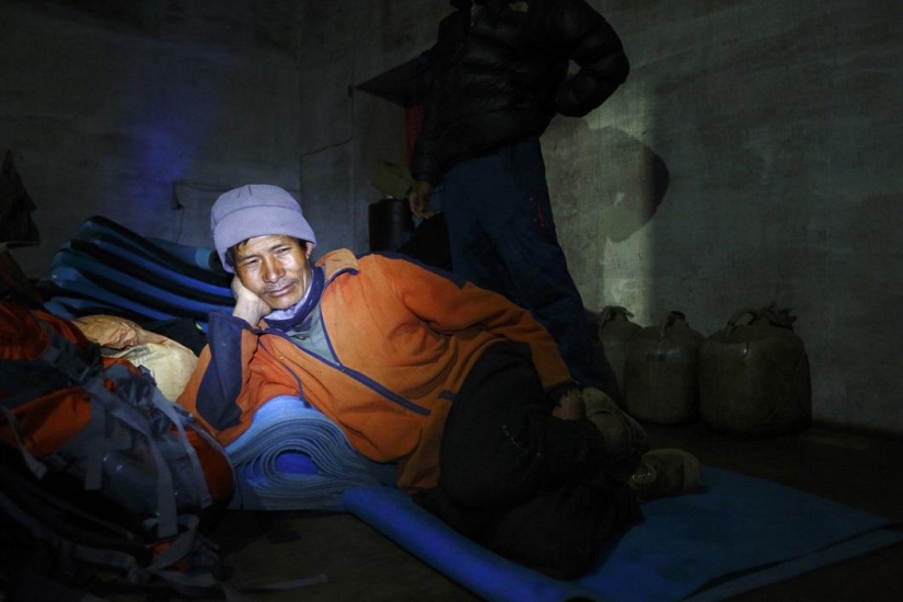 Escalando el Everest