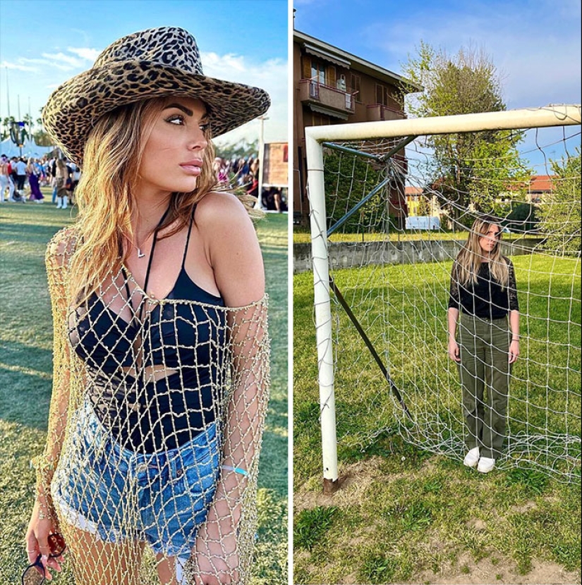 Esta pareja recrea hilarantemente fotos de influencers con cosas que encuentran en casa, y aquí está el resultado Esta pareja recrea hilarantemente fotos de influencers con cosas que encuentran en casa, y aquí está el resultado