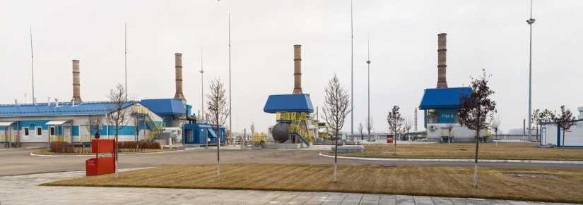 Estación de compresión "Kubanskaya" del sistema de gasoductos del Corredor Sur Estación de compresión "Kubanskaya" del sistema de gasoductos del Corredor Sur