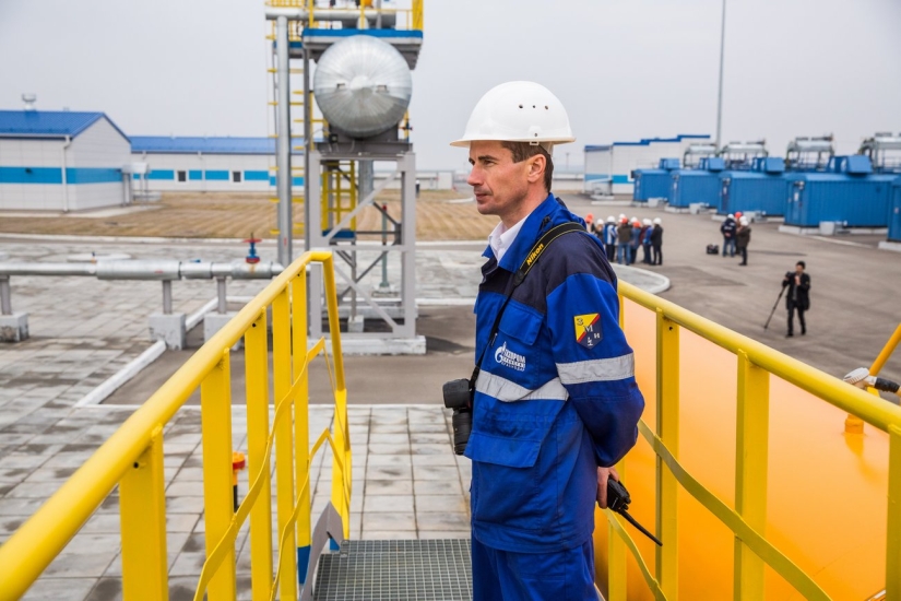 Estación de compresión "Kubanskaya" del sistema de gasoductos del Corredor Sur Estación de compresión "Kubanskaya" del sistema de gasoductos del Corredor Sur