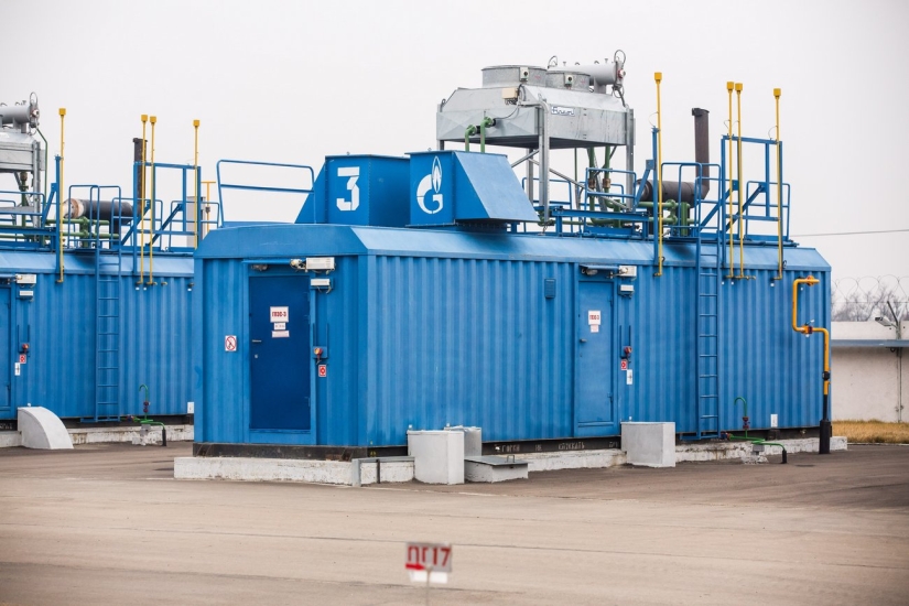 Estación de compresión "Kubanskaya" del sistema de gasoductos del Corredor Sur Estación de compresión "Kubanskaya" del sistema de gasoductos del Corredor Sur