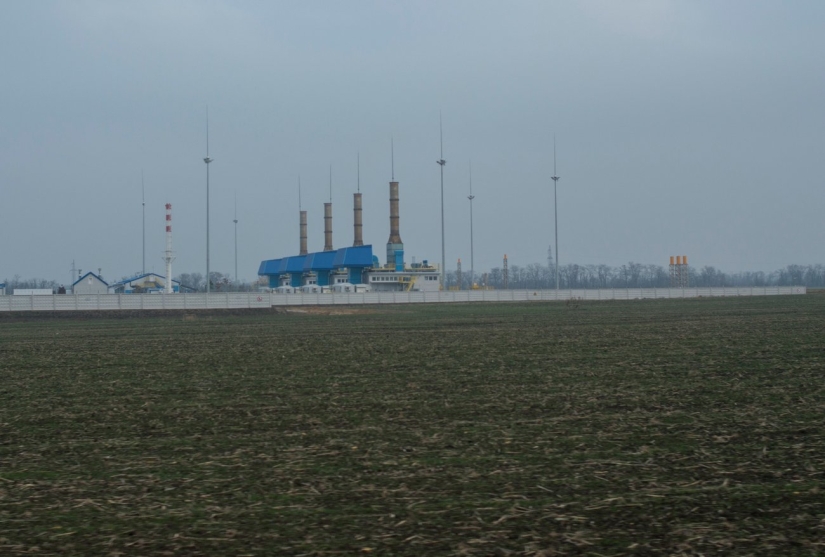 Estación de compresión "Kubanskaya" del sistema de gasoductos del Corredor Sur Estación de compresión "Kubanskaya" del sistema de gasoductos del Corredor Sur