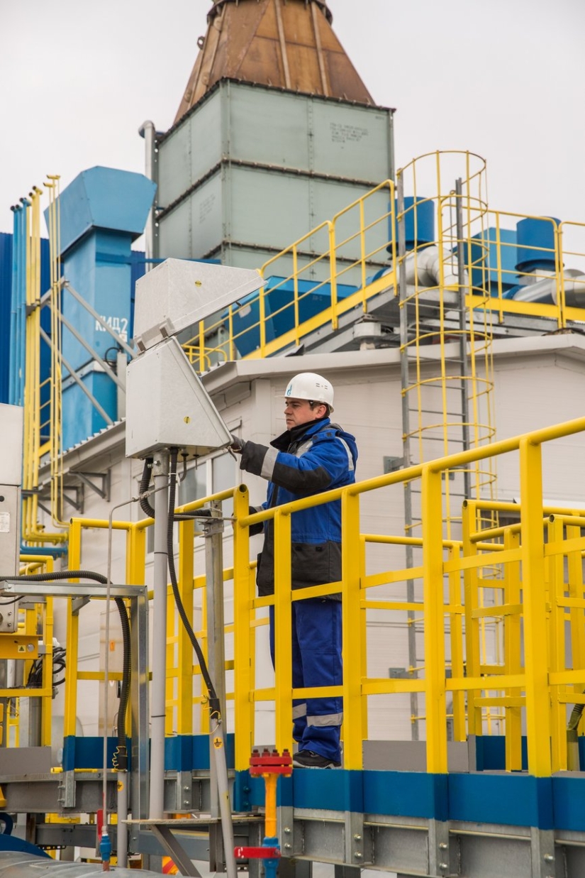 Estación de compresión "Kubanskaya" del sistema de gasoductos del Corredor Sur Estación de compresión "Kubanskaya" del sistema de gasoductos del Corredor Sur