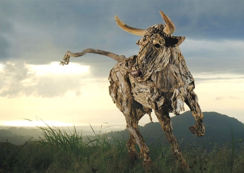 Estas esculturas parecen estar vivas… Nunca creerás de qué están hechas