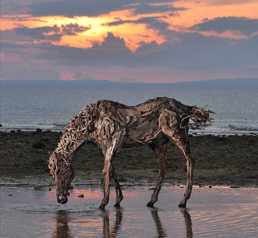 Estas esculturas parecen estar vivas… Nunca creerás de qué están hechas
