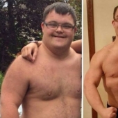 Este chico con síndrome de Down logró cambiarse para competir en una competencia de culturismo