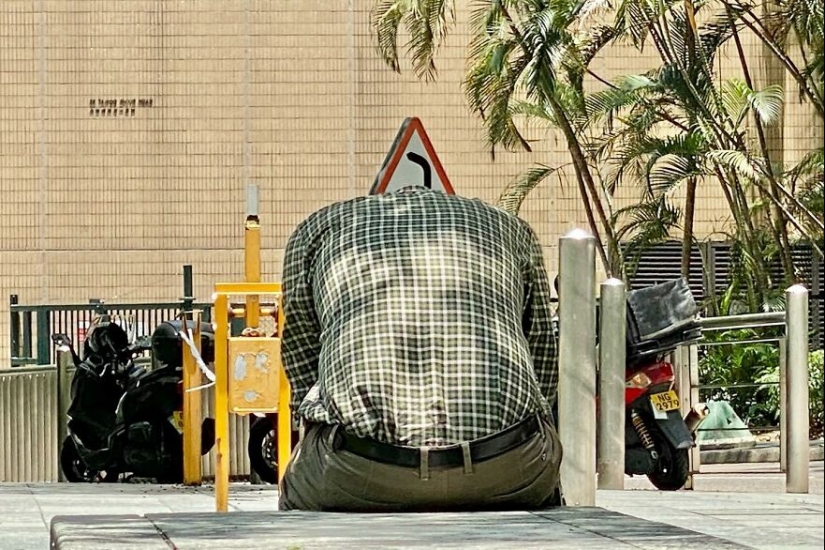 Este fotógrafo capturó divertidas imágenes accidentales mientras paseaba por las calles