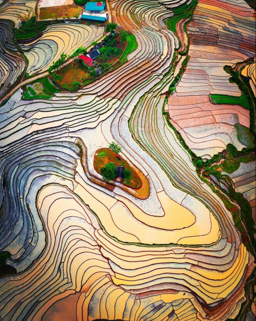 Este fotógrafo toma impresionantes fotos de drones de Vietnam