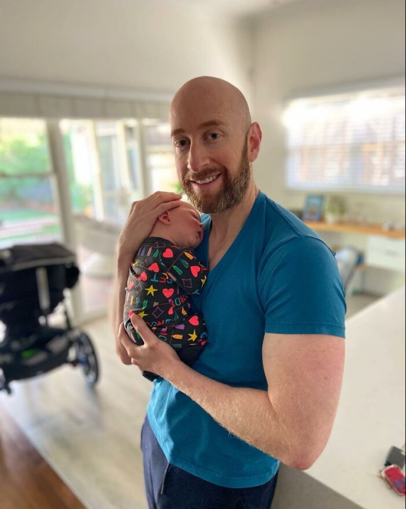 Este hombre gay australiano hizo historia con el nacimiento de su propio bebé Este hombre gay australiano hizo historia con el nacimiento de su propio bebé