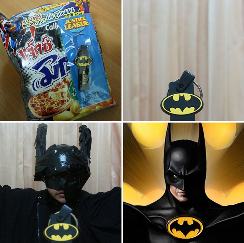 Este tipo hace cosplay barato, enojado y con materiales improvisados