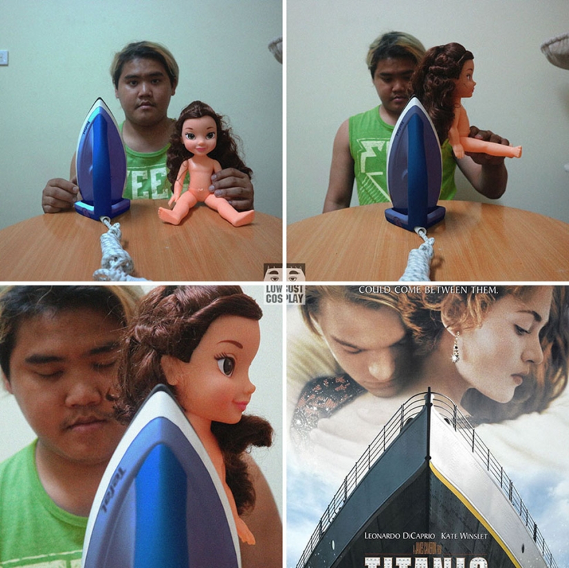 Este tipo hace cosplay barato, enojado y con materiales improvisados