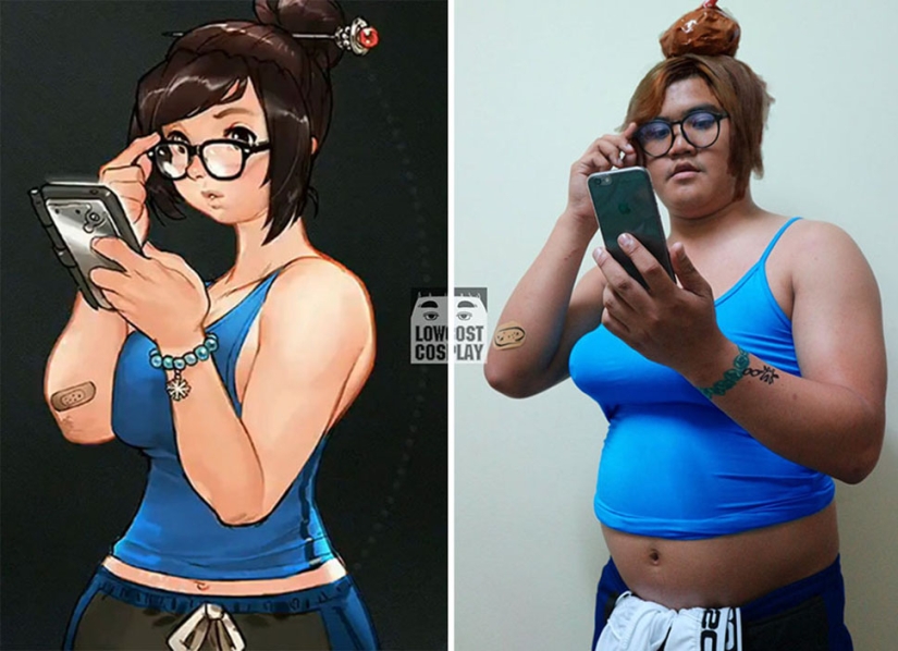 Este tipo hace cosplay barato, enojado y con materiales improvisados