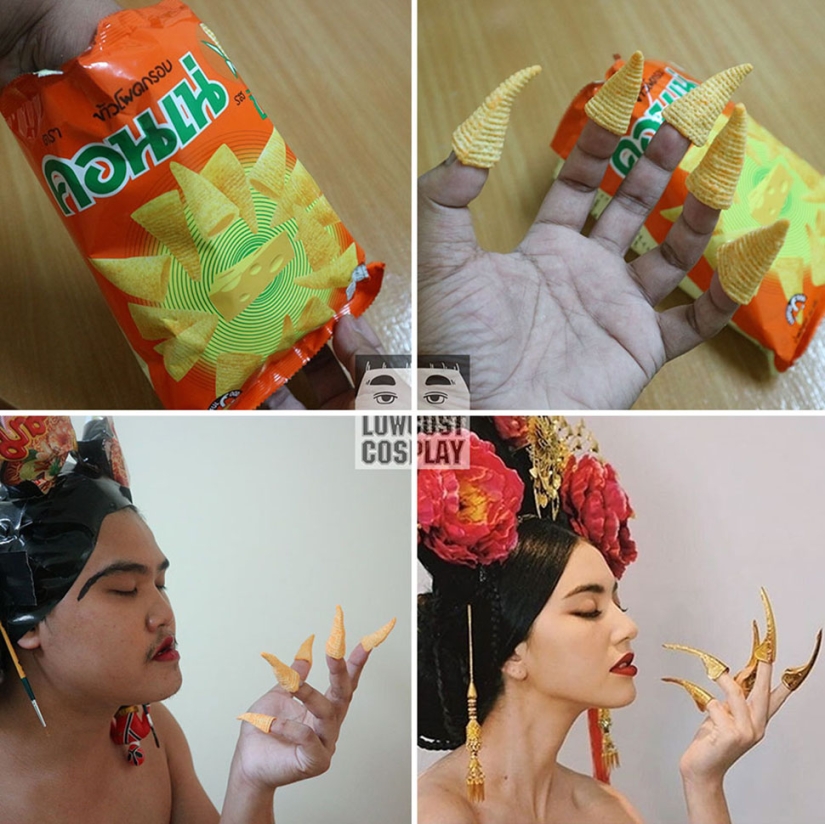 Este tipo hace cosplay barato, enojado y con materiales improvisados