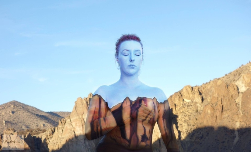 Esto es lo que significa fusionarse con la naturaleza. Esto es lo que significa fusionarse con la naturaleza.