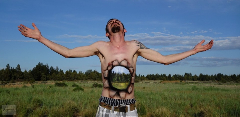 Esto es lo que significa fusionarse con la naturaleza. Esto es lo que significa fusionarse con la naturaleza.