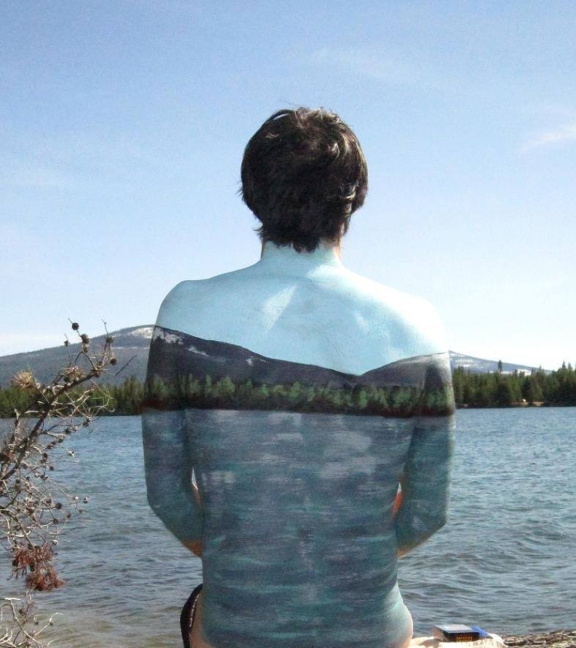 Esto es lo que significa fusionarse con la naturaleza. Esto es lo que significa fusionarse con la naturaleza.