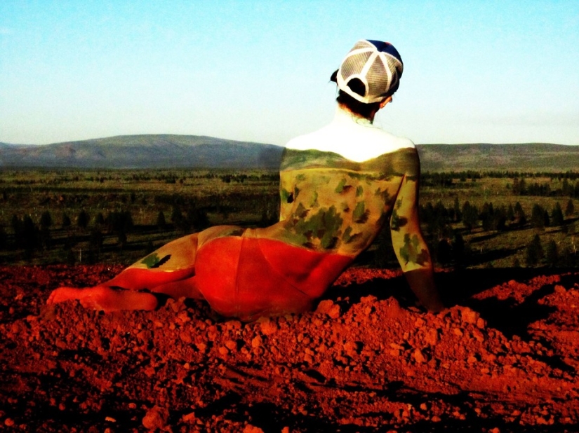 Esto es lo que significa fusionarse con la naturaleza. Esto es lo que significa fusionarse con la naturaleza.