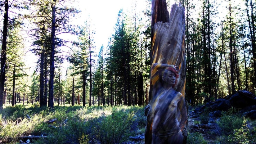 Esto es lo que significa fusionarse con la naturaleza. Esto es lo que significa fusionarse con la naturaleza.