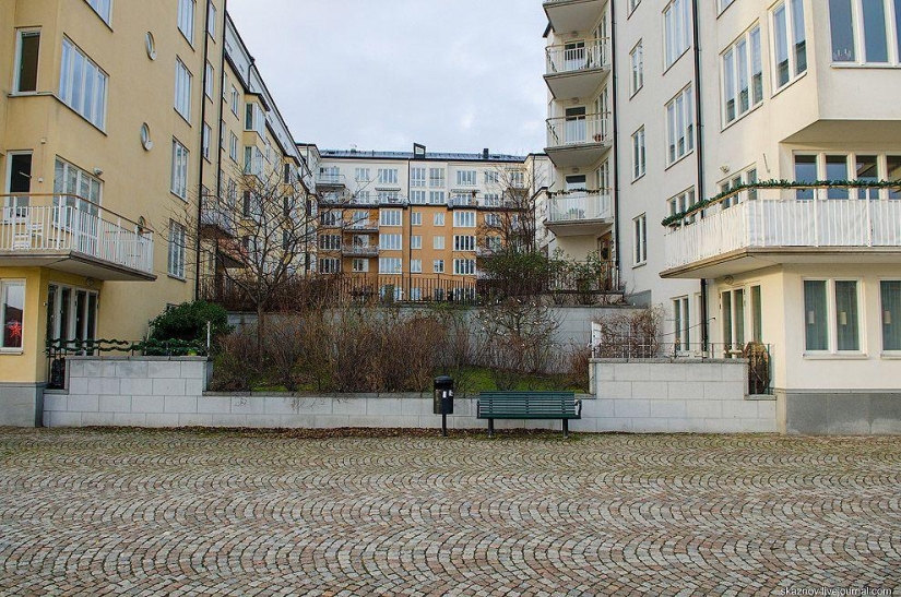 Estocolmo. Hammarby Sjöstad: un barrio ecológico en el sitio de una zona industrial abandonada Estocolmo. Hammarby Sjöstad: un barrio ecológico en el sitio de una zona industrial abandonada